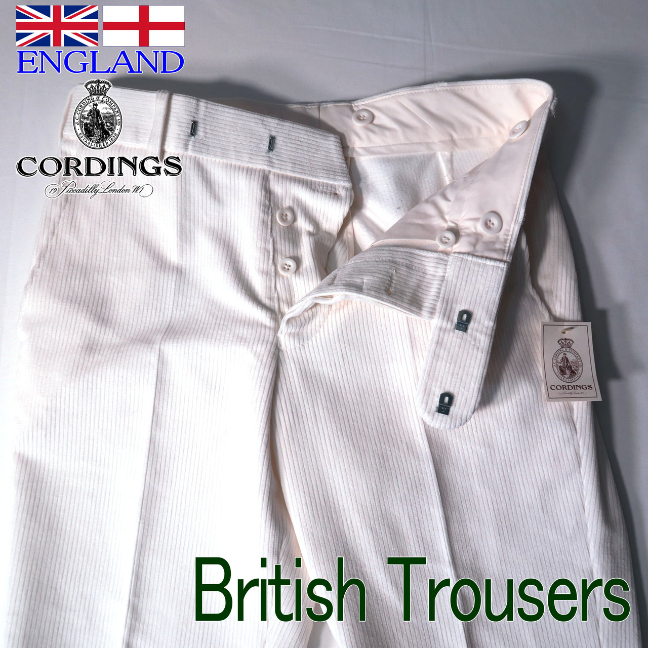 British Trousers　= 17oz corduroy =