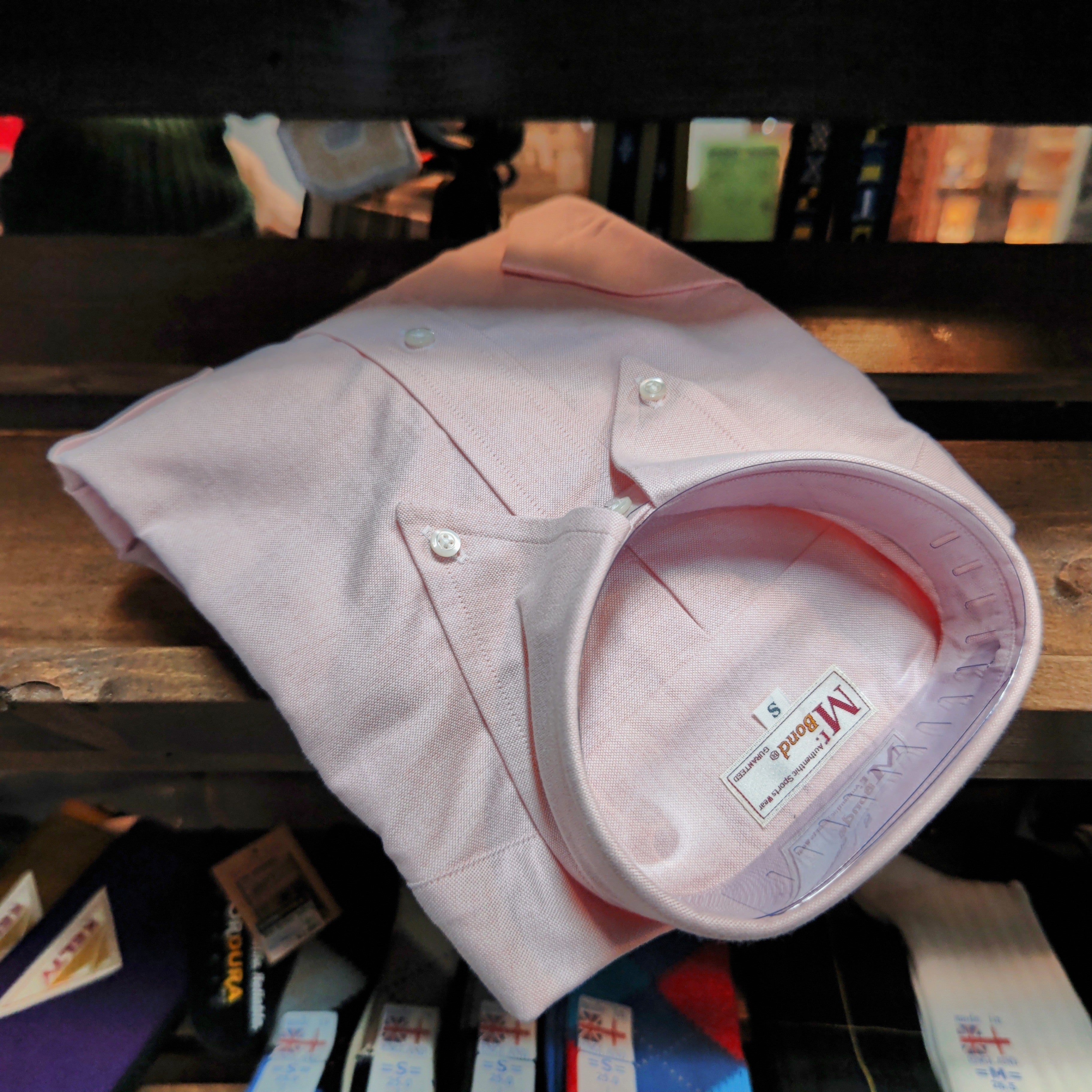 Full Open Shirts = S/S cotton oxford =