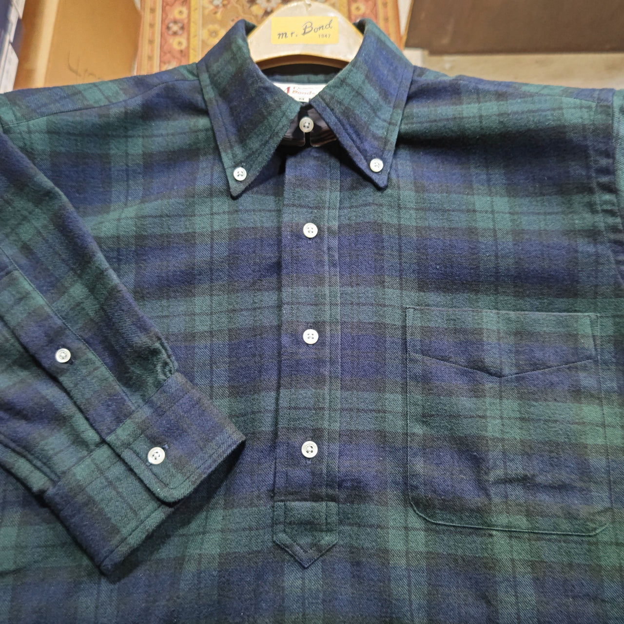 Pullover Shirts　= L/S cotton flannels =