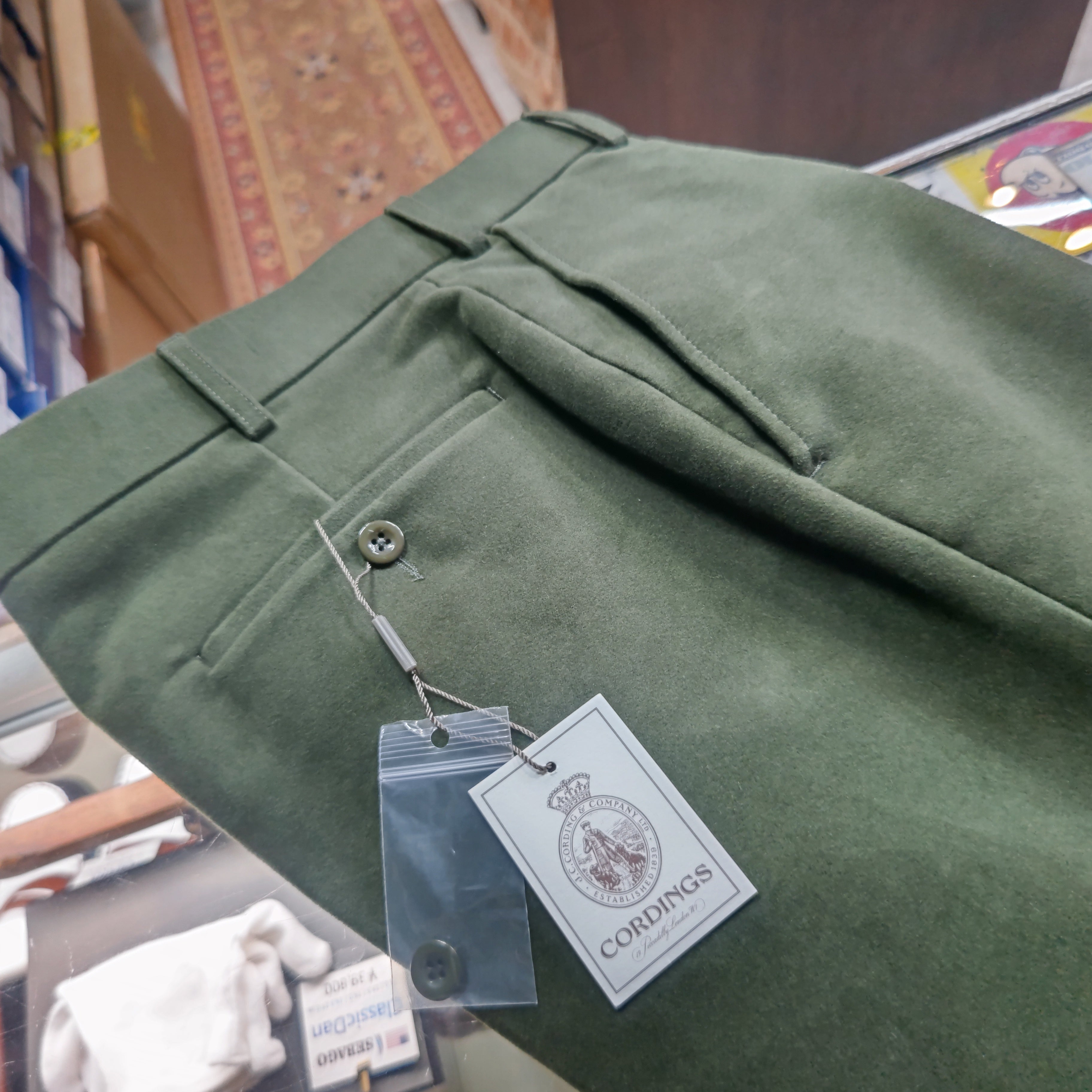 British Trousers = 14oz moleskin =