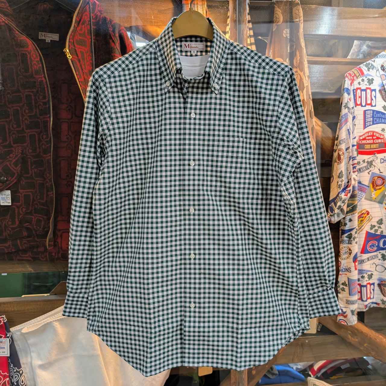 Full Open Shirts　= L/S cotton gingham  =
