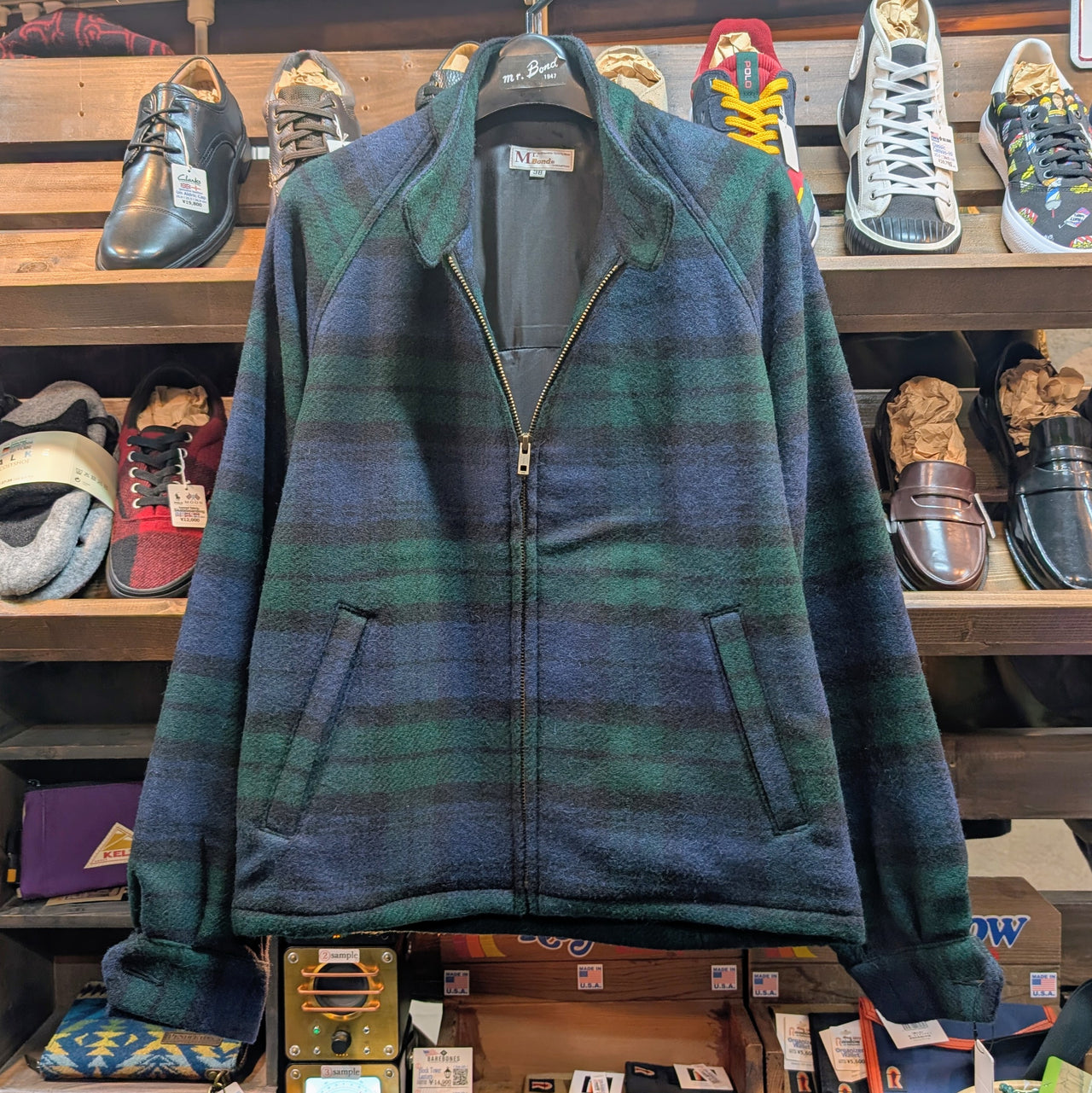 Harrington Jacket　= type -Ⅰ woolrich tweed =