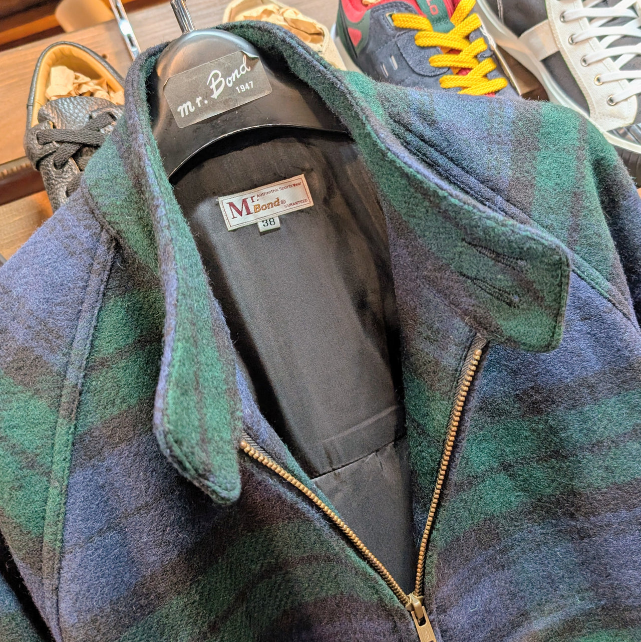 Harrington Jacket　= type -Ⅰ woolrich tweed =