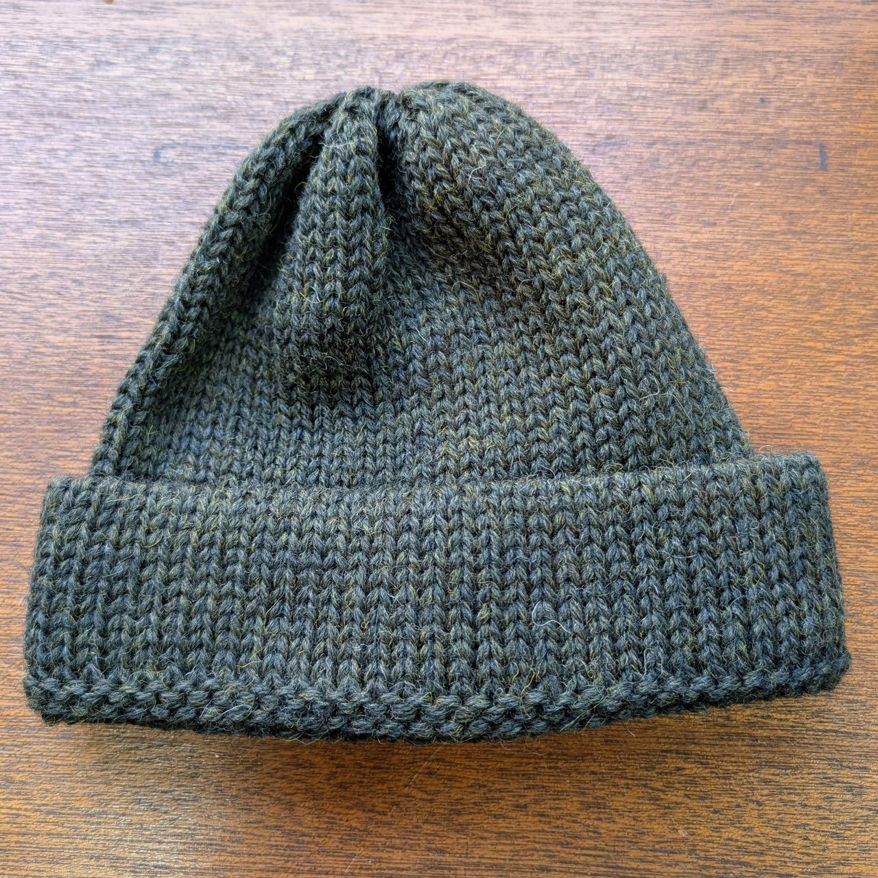 Fisherman Beanie　= 100% british wool =