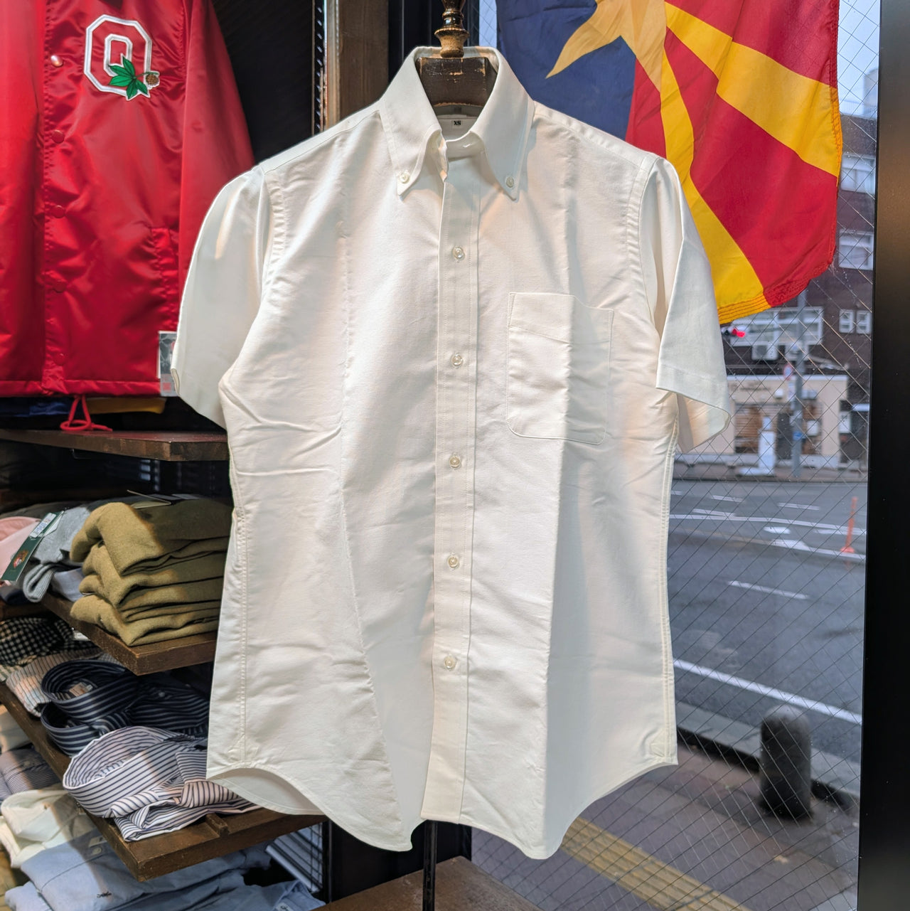 Full Open Shirts　= S/S cotton oxford =