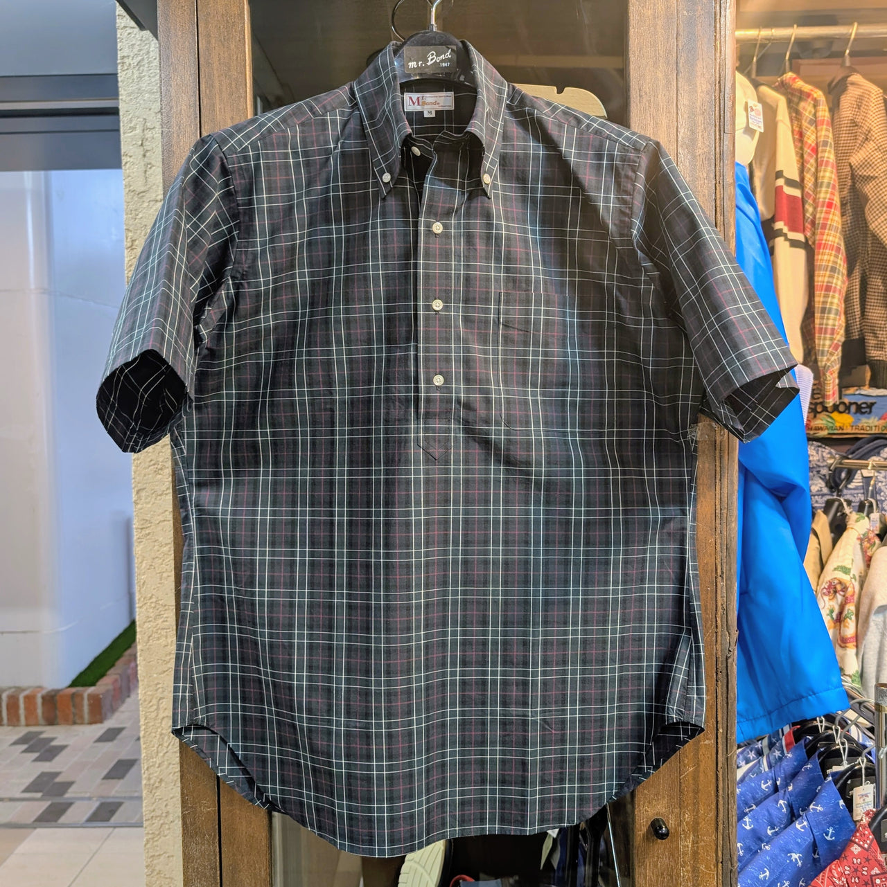 Pullover Shirts　= S/S typewriter-cloth =
