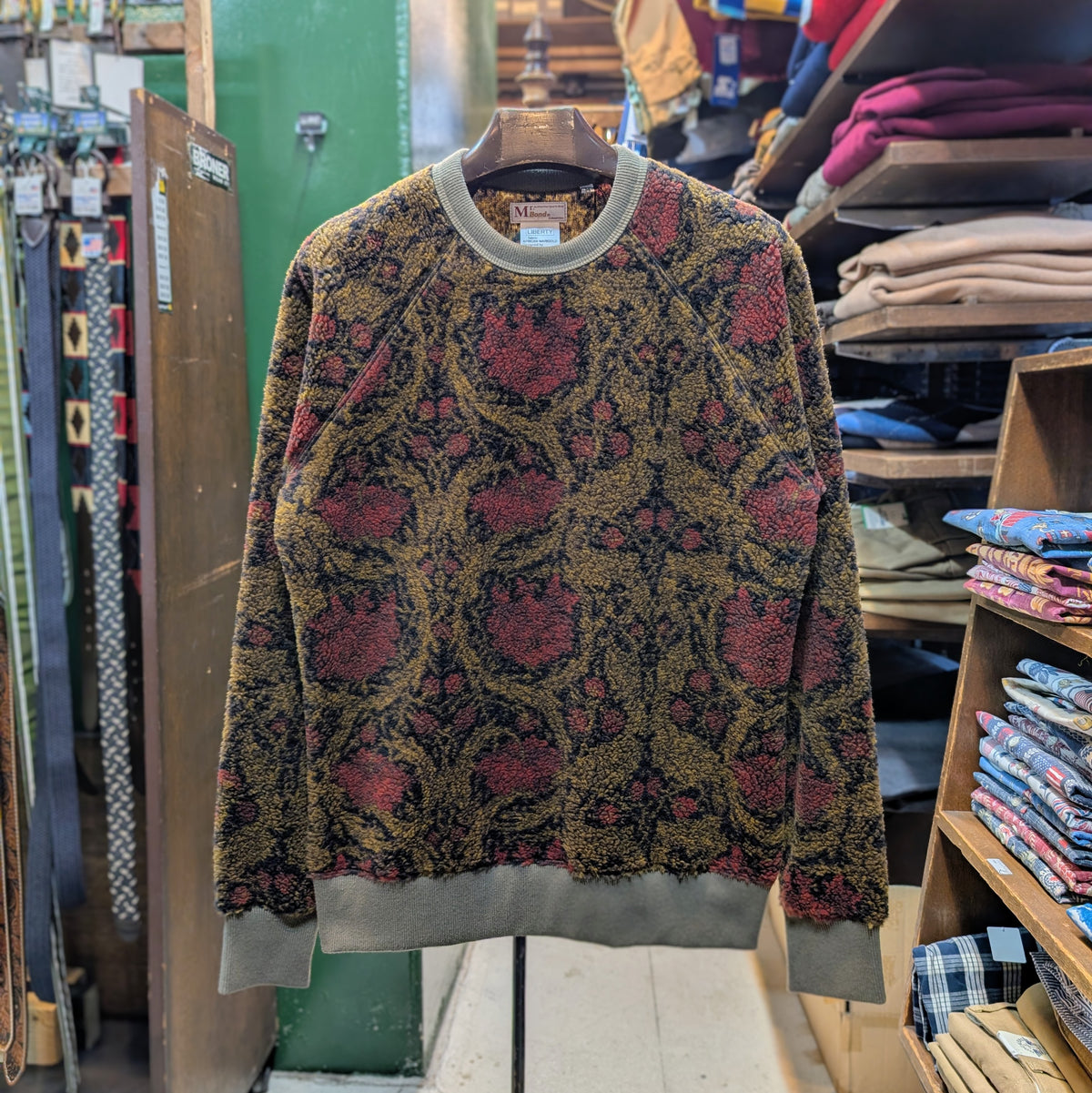Pullover Crewneck　= william morris =