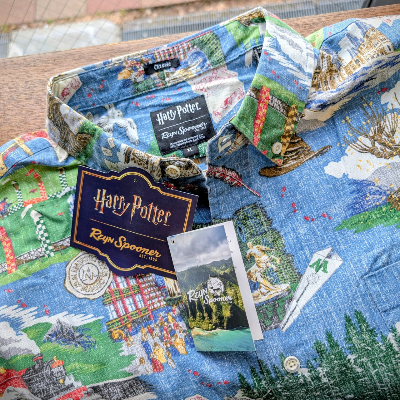 ■　Reyn Spooner / Short Sleeve Full Open Shirts  / Harry Potter / size S  / ￥２４，０００(tax in)